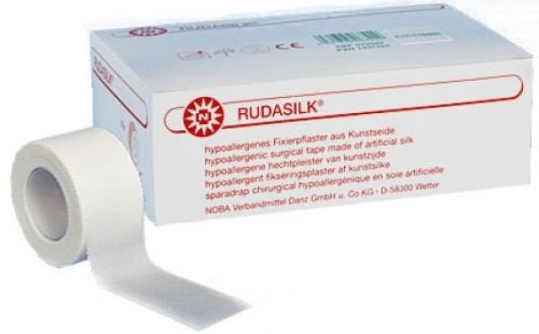 Rudasilk Fixierpflaster 9 m x 5 cm, 6 Rol.